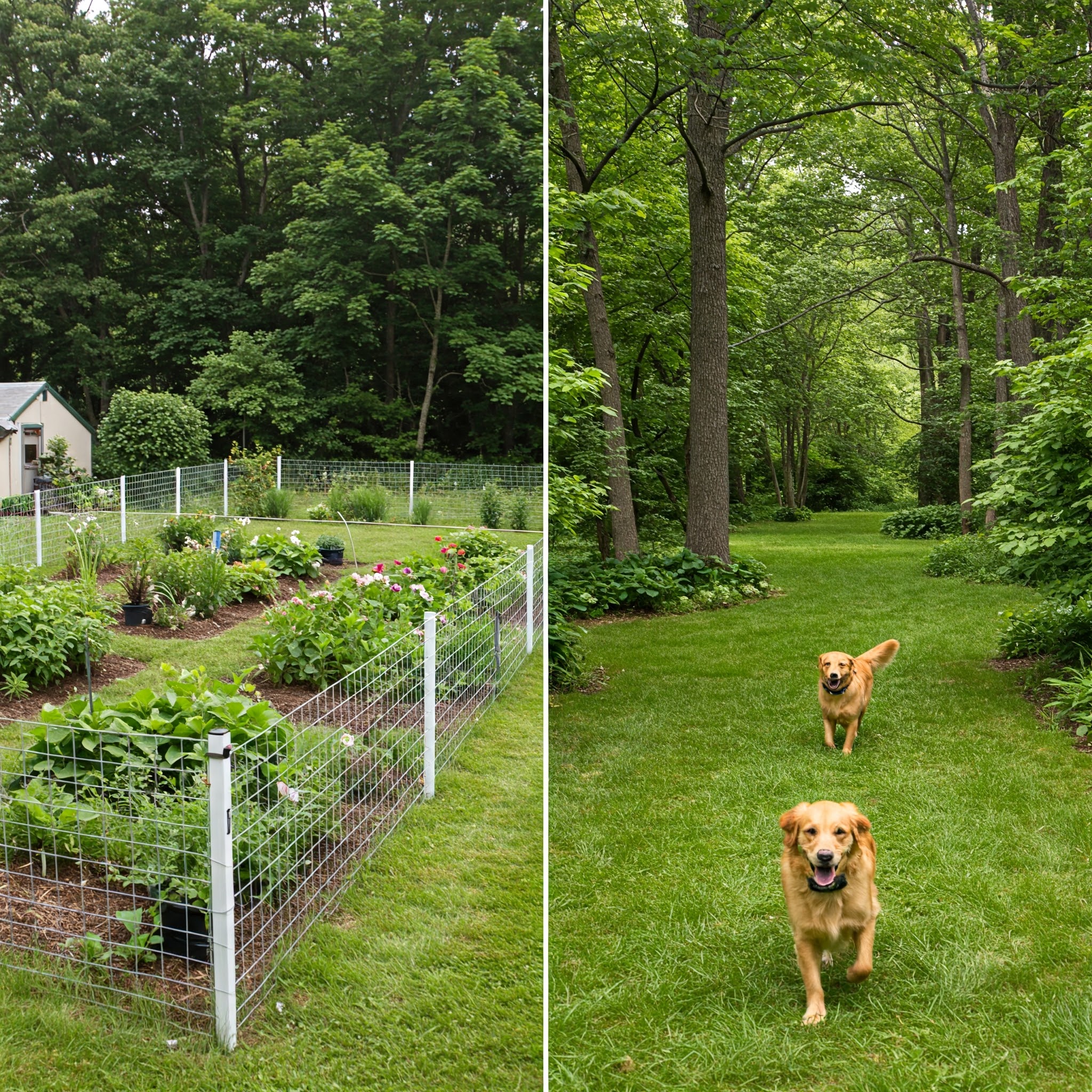 Infographic comparing wired and GPS fence features side by side